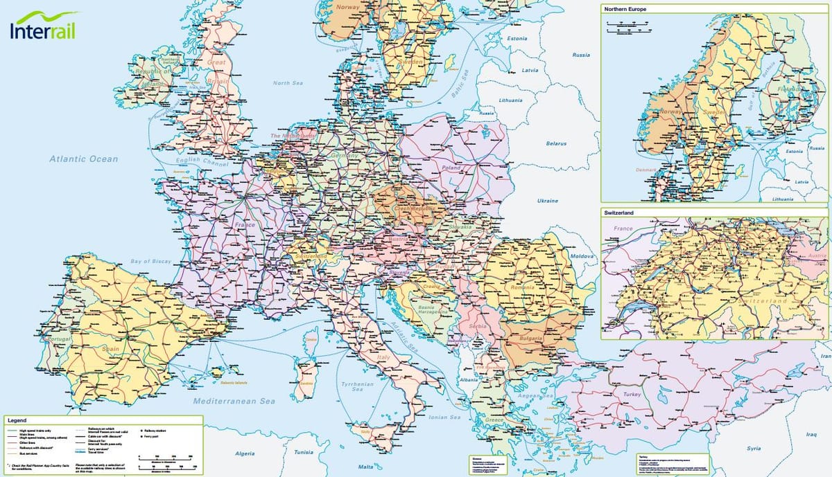 зураг interrail швейцарь