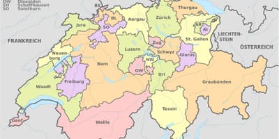 Зураг швейцарь, эргэн тойрны талбай